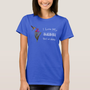 Camiseta Ame Meu Babili Hummingbird Personalizado