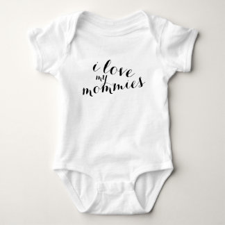 Camiseta Ame meu Bodysuit das mamãs