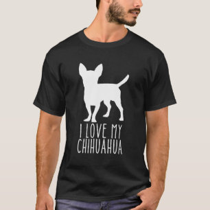 Camiseta Ame Meu Cachorro Chihuahua Criou Chihuahuas