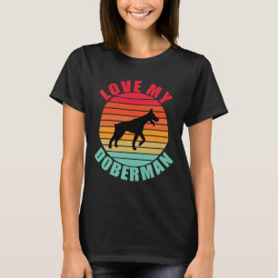 Camiseta Ame Meu Doberman