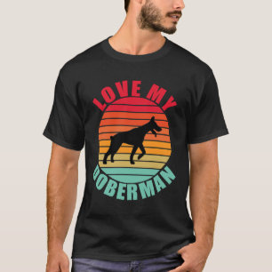 Camiseta Ame Meu Doberman