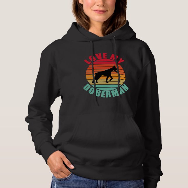 Camiseta Ame Meu Doberman (Frente)