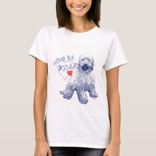 Camiseta Ame meu Doodle