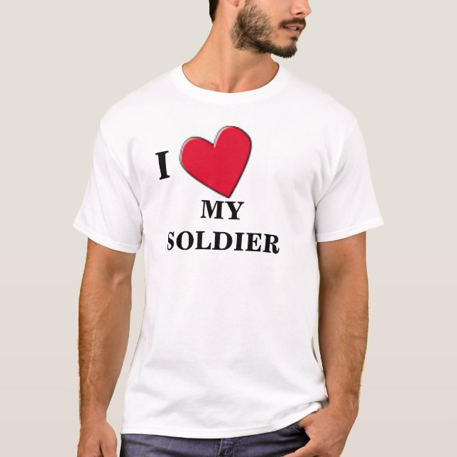 CAMISETA AME MEU SOLDADO (Frente)