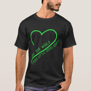 Camiseta Ame Nosso Mundo Mudança Climática Proteção Ambient