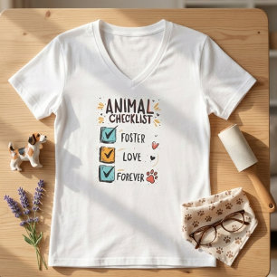 Camiseta Ame o Amor para Sempre na Resgate de Animais