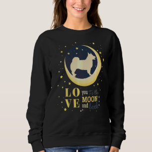 Camiseta Ame O Cão De Vallhund Sueco À Lua