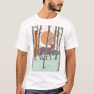 Camiseta Ame o grande selvagem do inverno