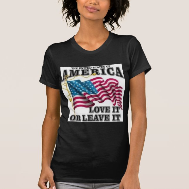 Camiseta Ame-o ou deixe-o (Frente)