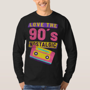 Camiseta Ame o Rap Hip Hip do Partido Cassete Nostálgico do