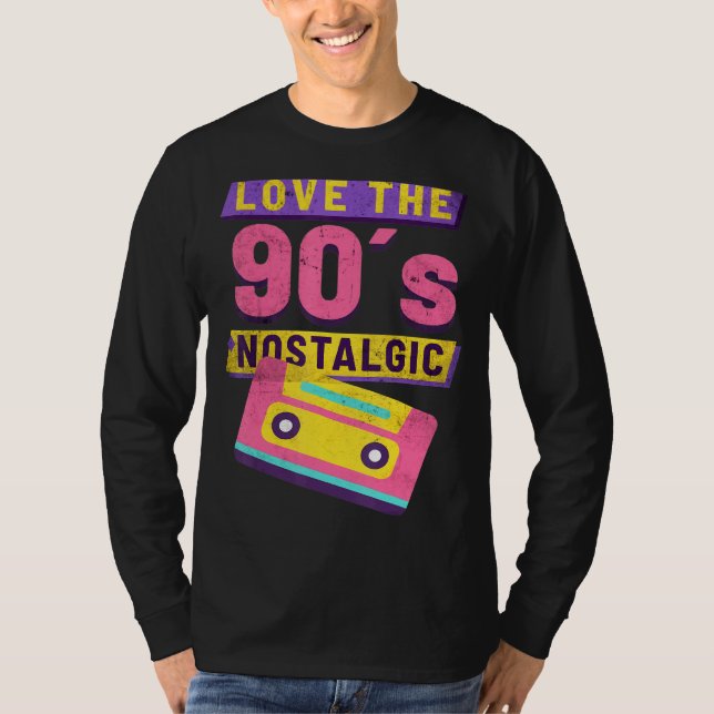 Camiseta Ame o Rap Hip Hip do Partido Cassete Nostálgico do (Frente)