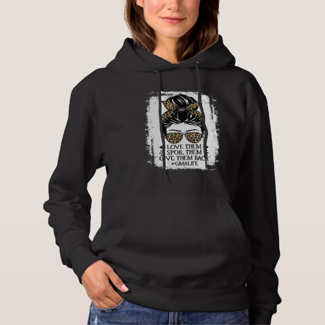 Camiseta Ame-os Escale-os Devolva-os Vovó Vida Avó (Frente)