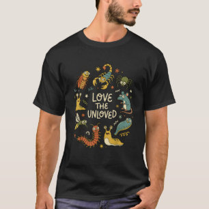 Camiseta Ame Os Inapreciados Insetos Fofo Cartoon Citação E
