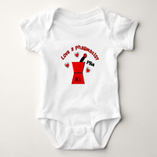 Camiseta "Ame presentes originais do farmacêutico um PRN"