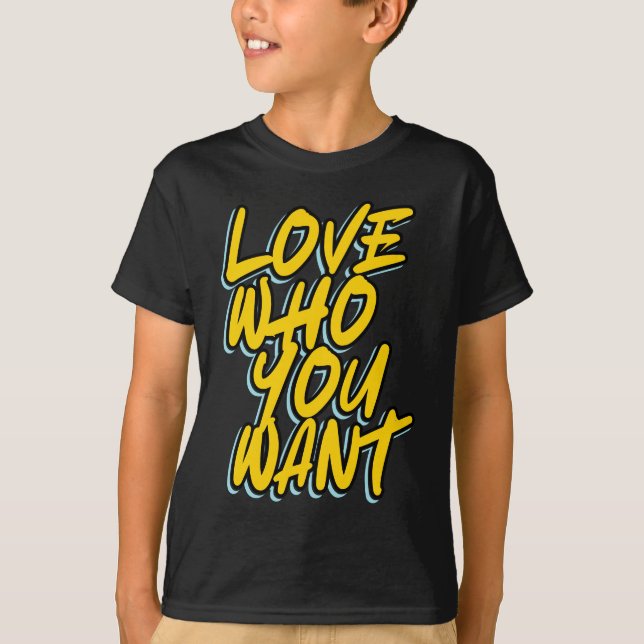CAMISETA AME QUEM VOCÊ QUER (Frente)