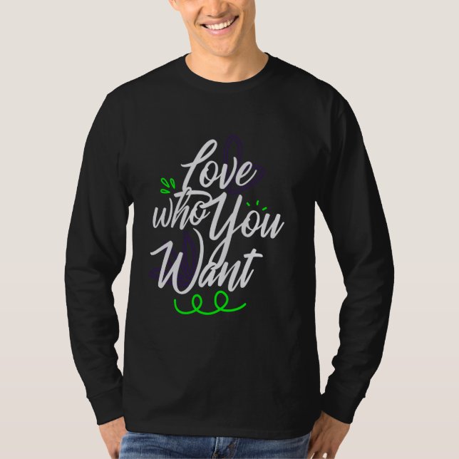 Camiseta Ame quem você quer (Frente)