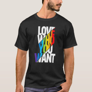 Camiseta Ame Quem Você Quer Orgulhosa Mãe Lgbt Orgulho gay