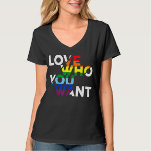 Camiseta Ame Quem Você Quer Que Lgbt Transexual De Gay Biss