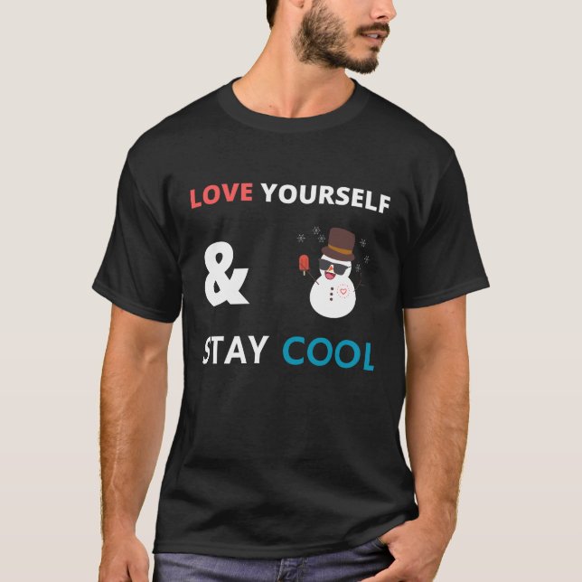Camiseta Ame-se e fique legal (Frente)