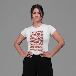 Camiseta Ame-Se Indesculpavelmente Retro Positividade