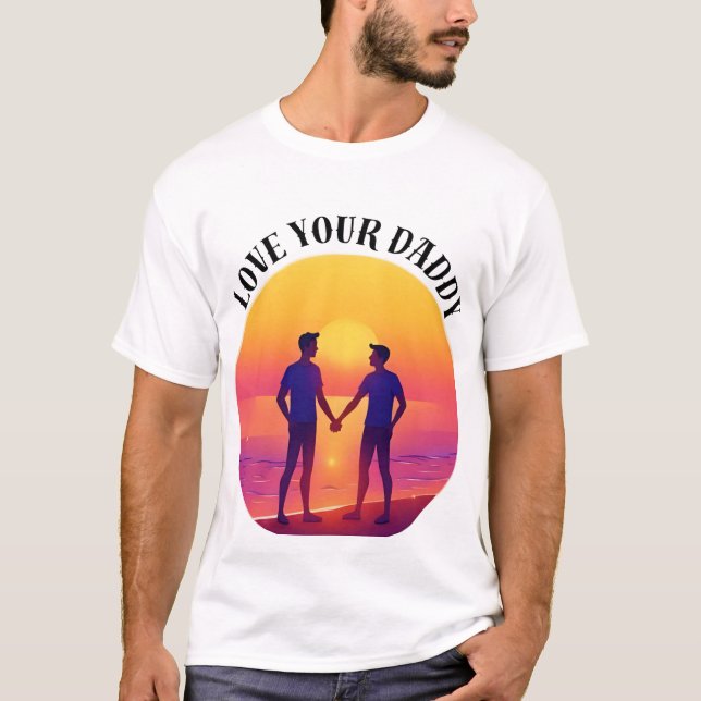 Camiseta Ame seu Papai (Frente)