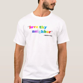 Camiseta Ame seu vizinho