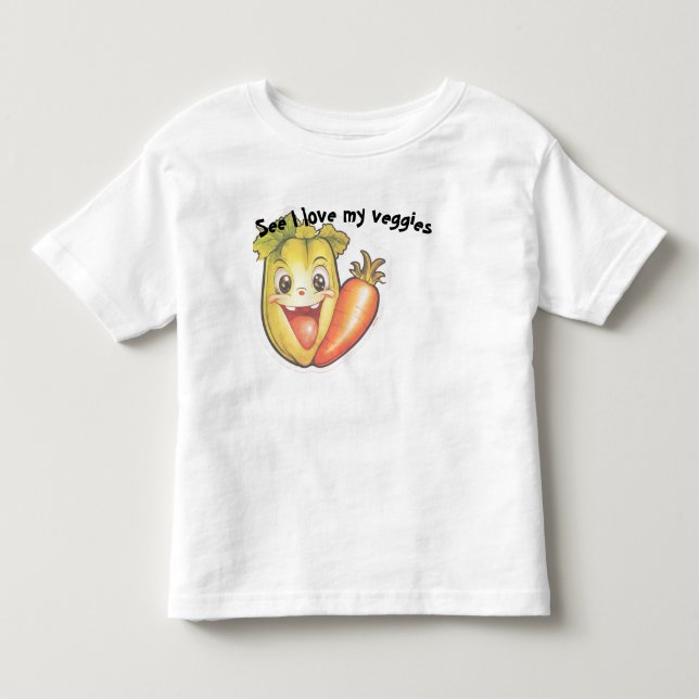 Camiseta Ame seus Legumes  (Frente)