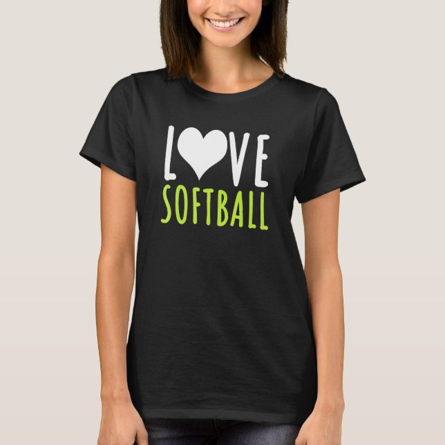 Camiseta Ame Softball Player Coach Sport Bat (Frente)