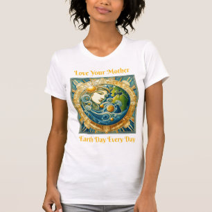 Camiseta Ame Sua Mãe: Dia da Terra Todos os Dias