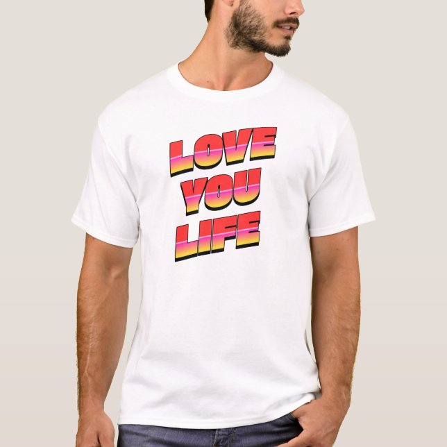 CAMISETA AME SUA VIDA (Frente)
