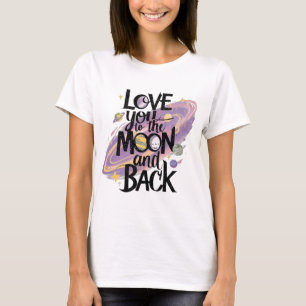 Camiseta Ame-te à Lua e Volta: Explorando a Profundidade