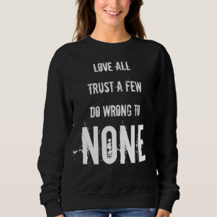 Camiseta Ame TODOS Confiem Uns Erros A NENHUM William Shak