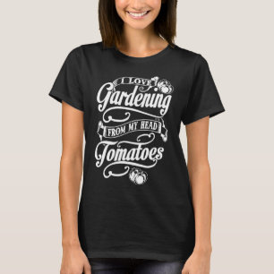 Camiseta Ame Tomates de jardinagem