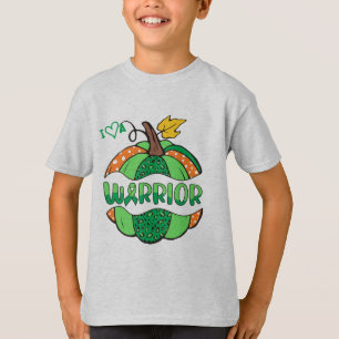 Camiseta Ame um Pumpkin Guerreiro - Verde