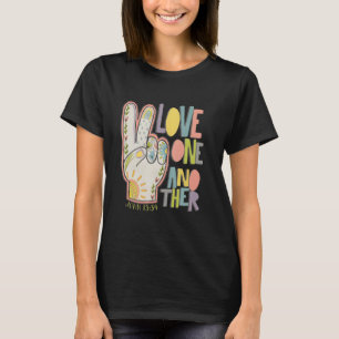 Camiseta Ame Uns aos Outros João 1334 Bíblia Dito Cristão