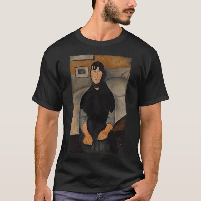 Camiseta Amedeo Modigliani Madame Amédée (Mulher com Ci (Frente)