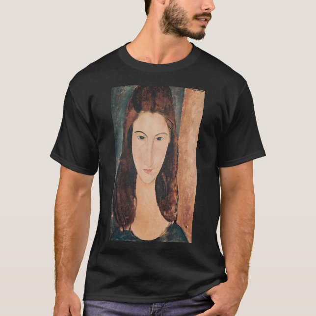 Camiseta Amedeo Modigliani - Retrato De Uma Menina (Frente)