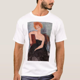 Camiseta Amedeo Modigliani - Vestido da Noite Ruiva