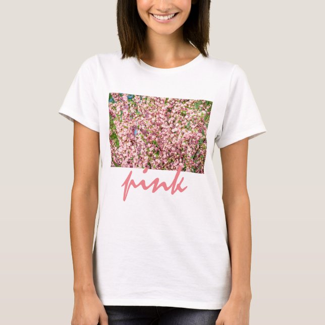 Camiseta Ameixa de Flor (Frente)