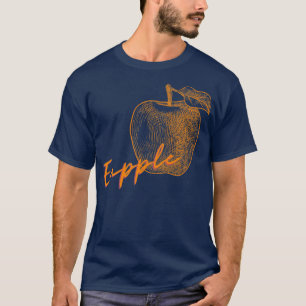 Camiseta Amelho, sombra colorida Apple 1
