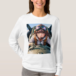 Camiseta Amelia Earhart: Voando além das fronteiras
