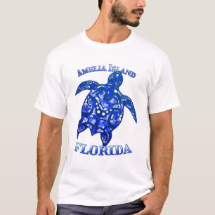 Camiseta Amelia Florida Vacation Tribal Turtle