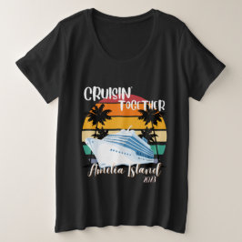 Camiseta Amelia Island Cruise 2025 Family Group Viagem