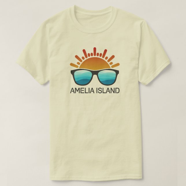 Camiseta Amelia Island Sunglass (Frente do Design)