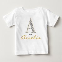 Amelia Name Reveal - Letra A é para Vintage Girl