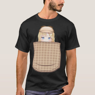 Camiseta Amelia pocket peeker Watson espiando Hololive Holo