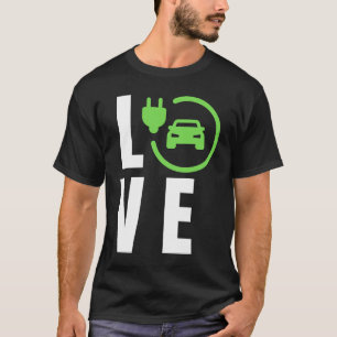 Camiseta AMEM Carros Elétricos, amores e carros, amam EVs E