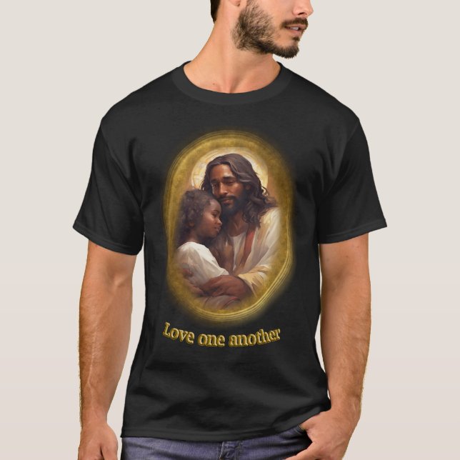 Camiseta Amem uns aos outros como eu os amei (Frente)