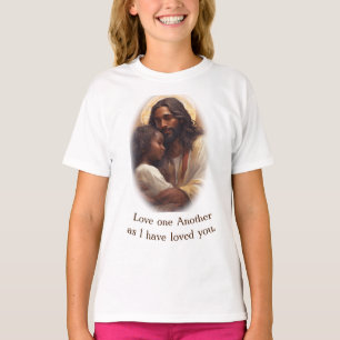Camiseta Amem uns aos outros como Eu os amei
