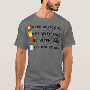 Camiseta AMEN com Deus